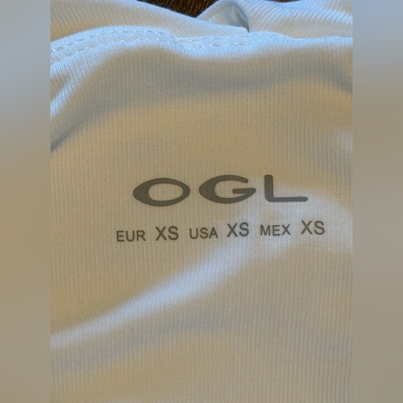 OGL Criss Cross Off Shoulder New Airy Brami Top PURE WHITE XS - Picture 5 of 8